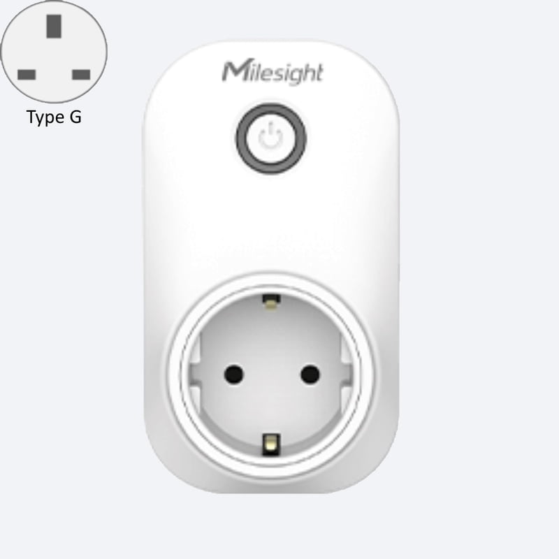 Milesight WS523 LoRaWAN UK Socket Type G Milesight WS523 LoRaWAN UK Socket Type G
