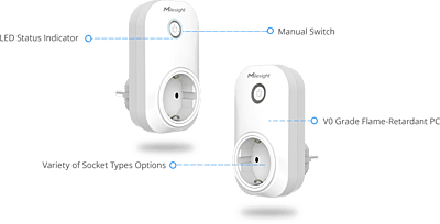 Milesight WS523 LoRaWAN UK Socket Type G Milesight WS523 LoRaWAN UK Socket Type G